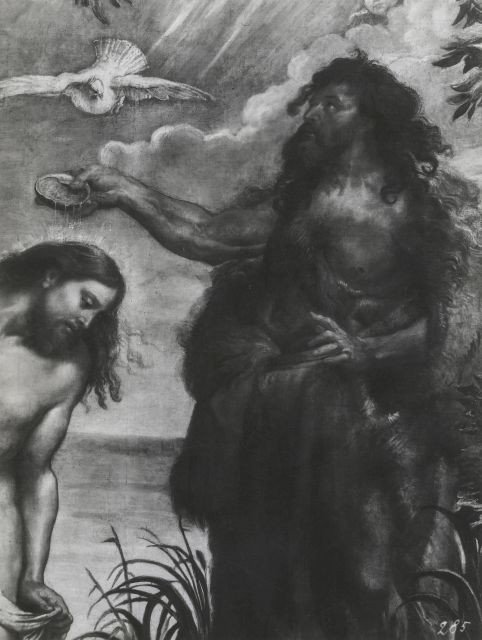 Koninklijk Museum voor Schone Kunsten — Rubens. Le Baptême du Christ (détail) — particolare
